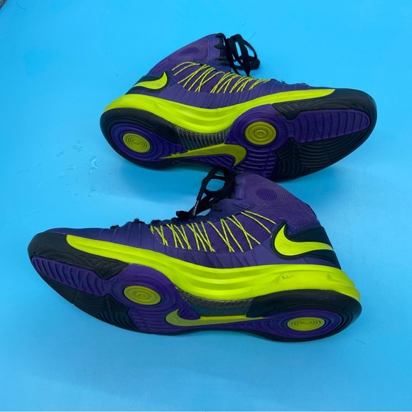 Nike Lunar Hyperdunk Court Purple RARE Size 7.5 - Picture 2 of 7